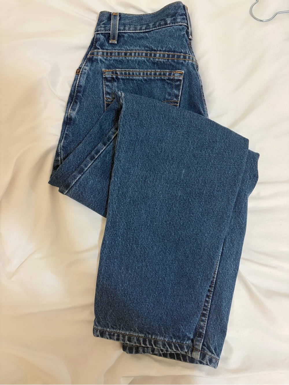 Levi's light blue Women’s denim tapered jeans